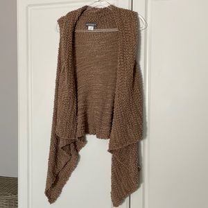 Women's Brown Cardigan Sweater